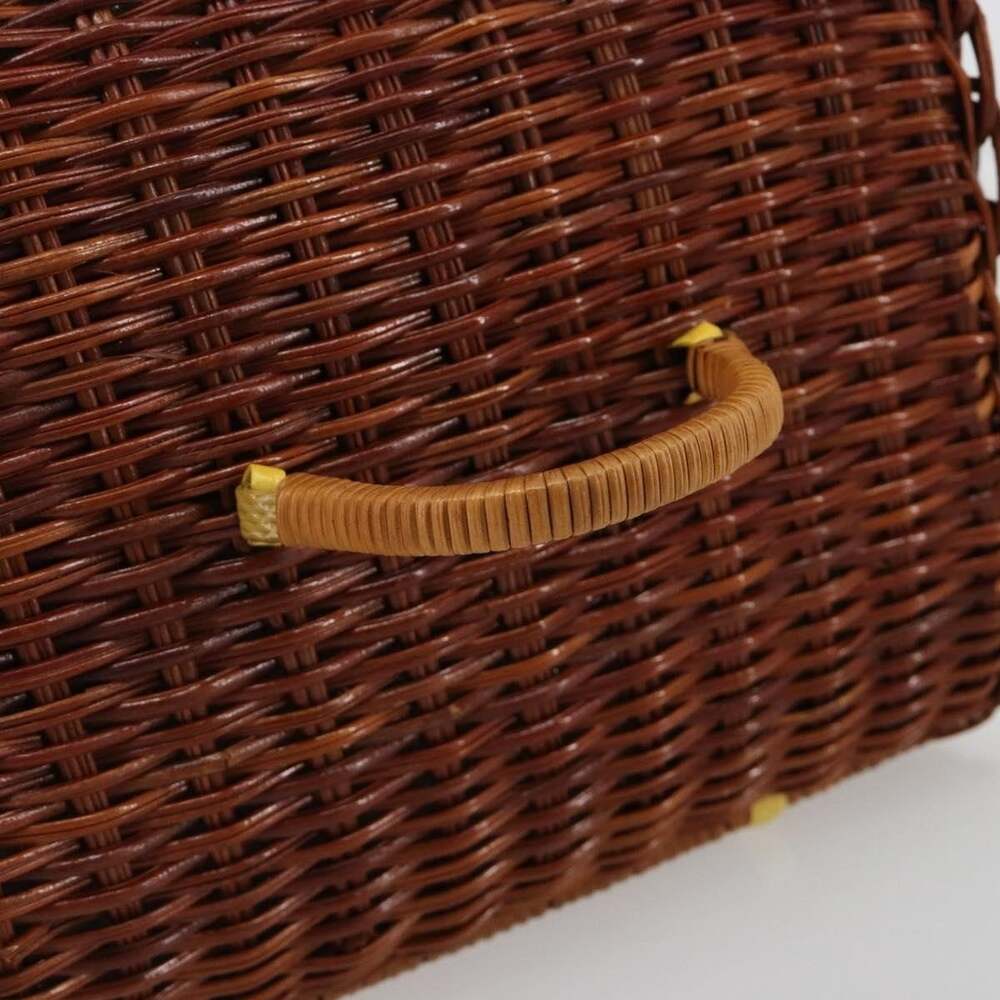 Givenchy Rattan Handbag Brown - Picture 7 of 12
